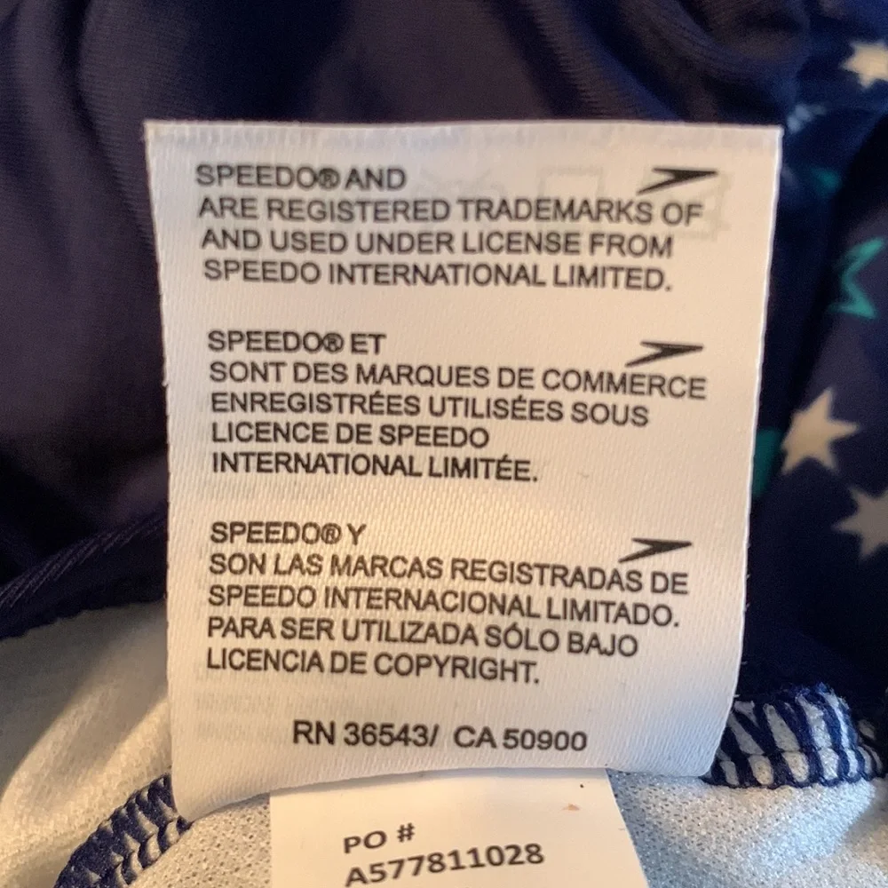 Speedo Girls Thin Strap One-piece Swimsuit